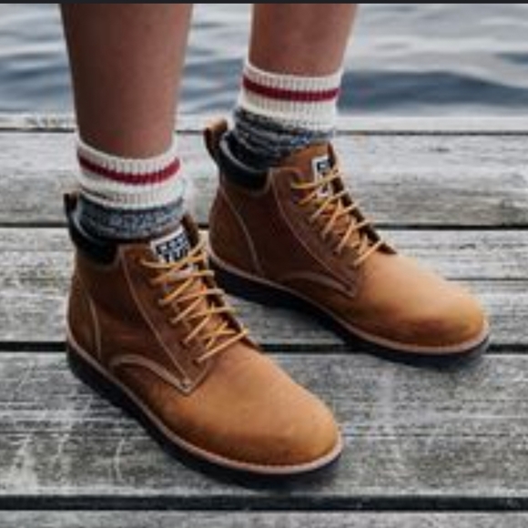 Roots Shoes - Vintage Roots Tuff Brown Leather Boots